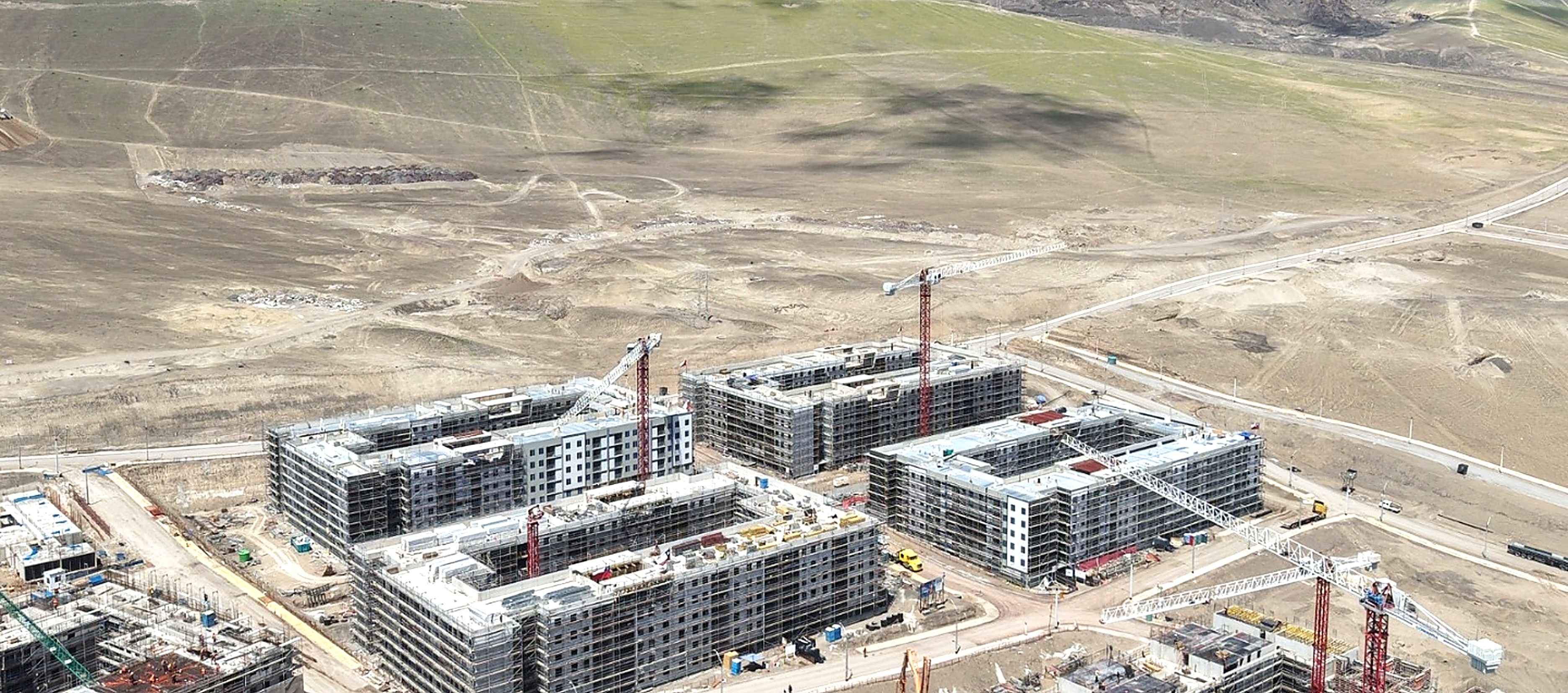 Obra en construcción de un proyecto calculado por GH2